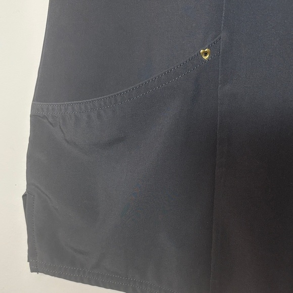 Heart Soul V-Neck Short Sleeve Scrub Top - Picture 4 of 7